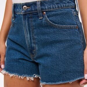 Abercrombie & Fitch High Rise 90s Cutoff